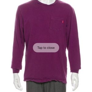 Supreme pocket logo shirt